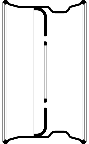 Колесный диск 11,75х22,5  (546.3101012-110)