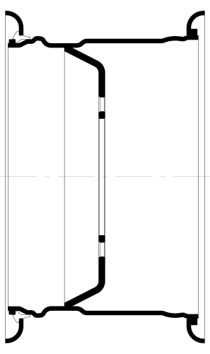 Колесный диск 310-533 (3961.3101012-70)