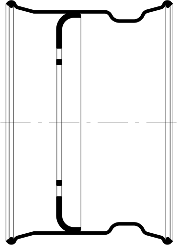 Колесный диск 14,00х22,5 (560.3101012-110)