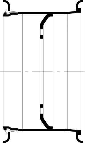 Колесный диск 11,25-20  (631.3101012-41)