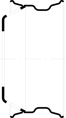 Колесный диск 9,00х22,5 (521.3101012-20)